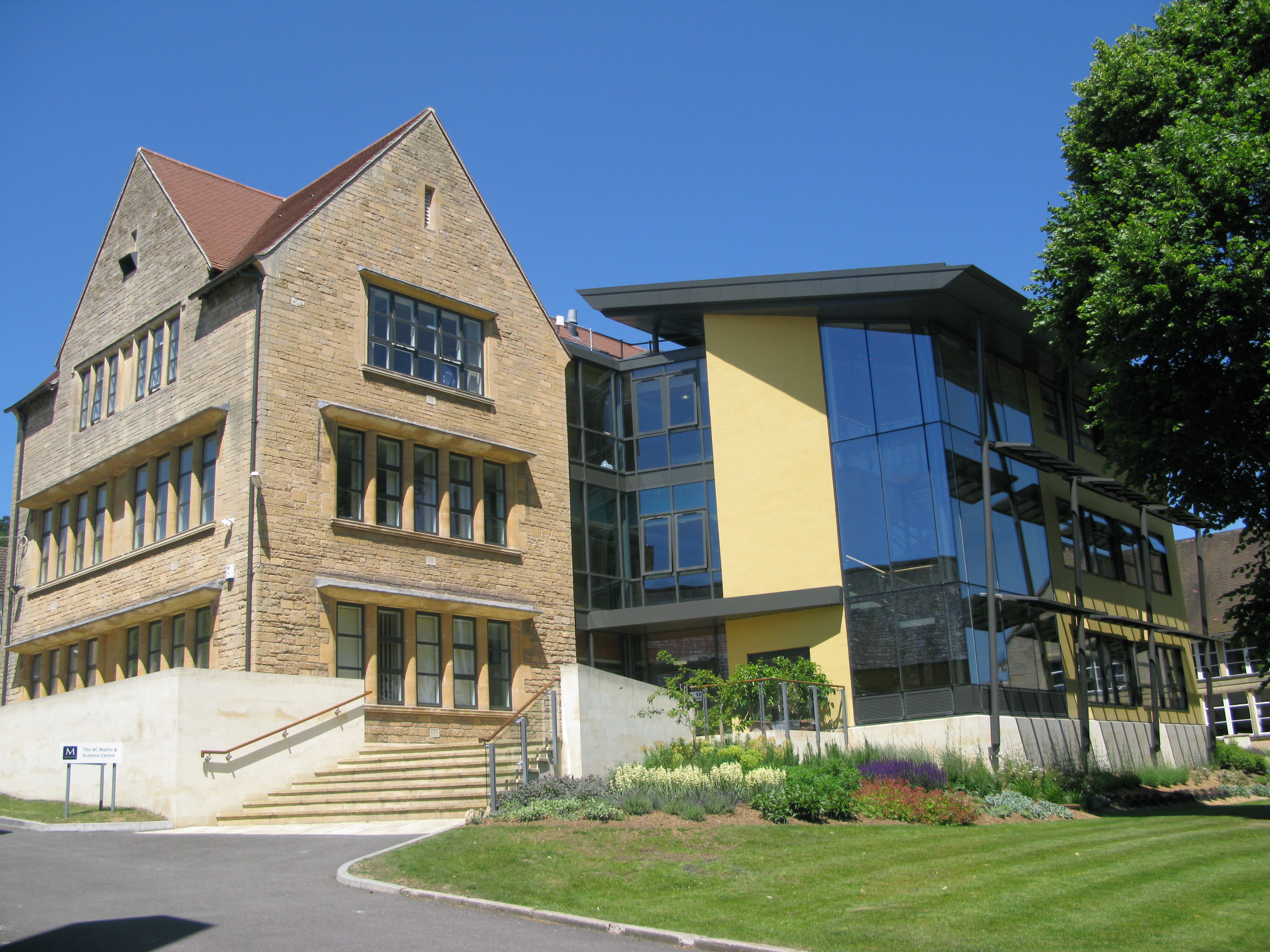 maths and science building