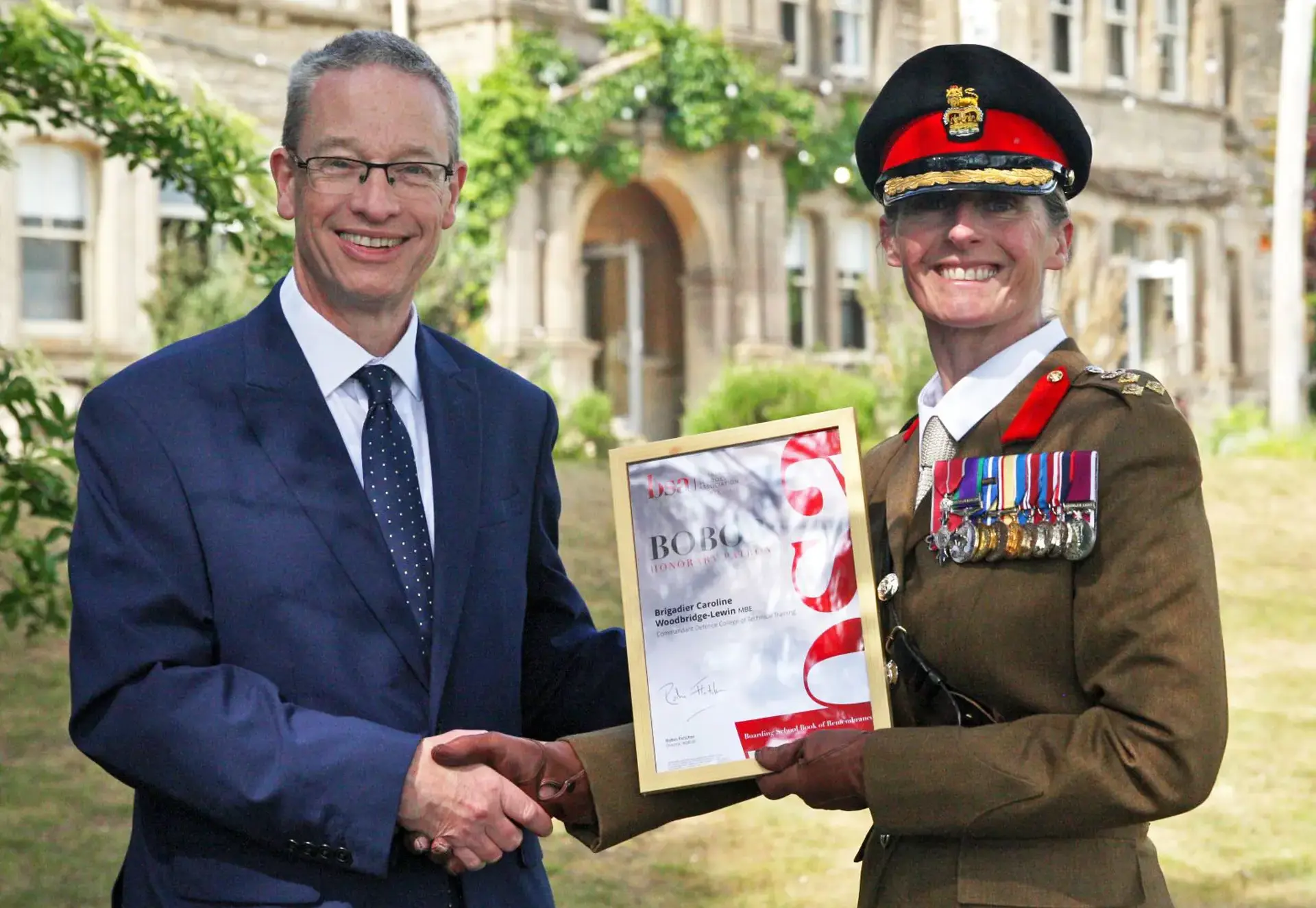 Ceremony certificate