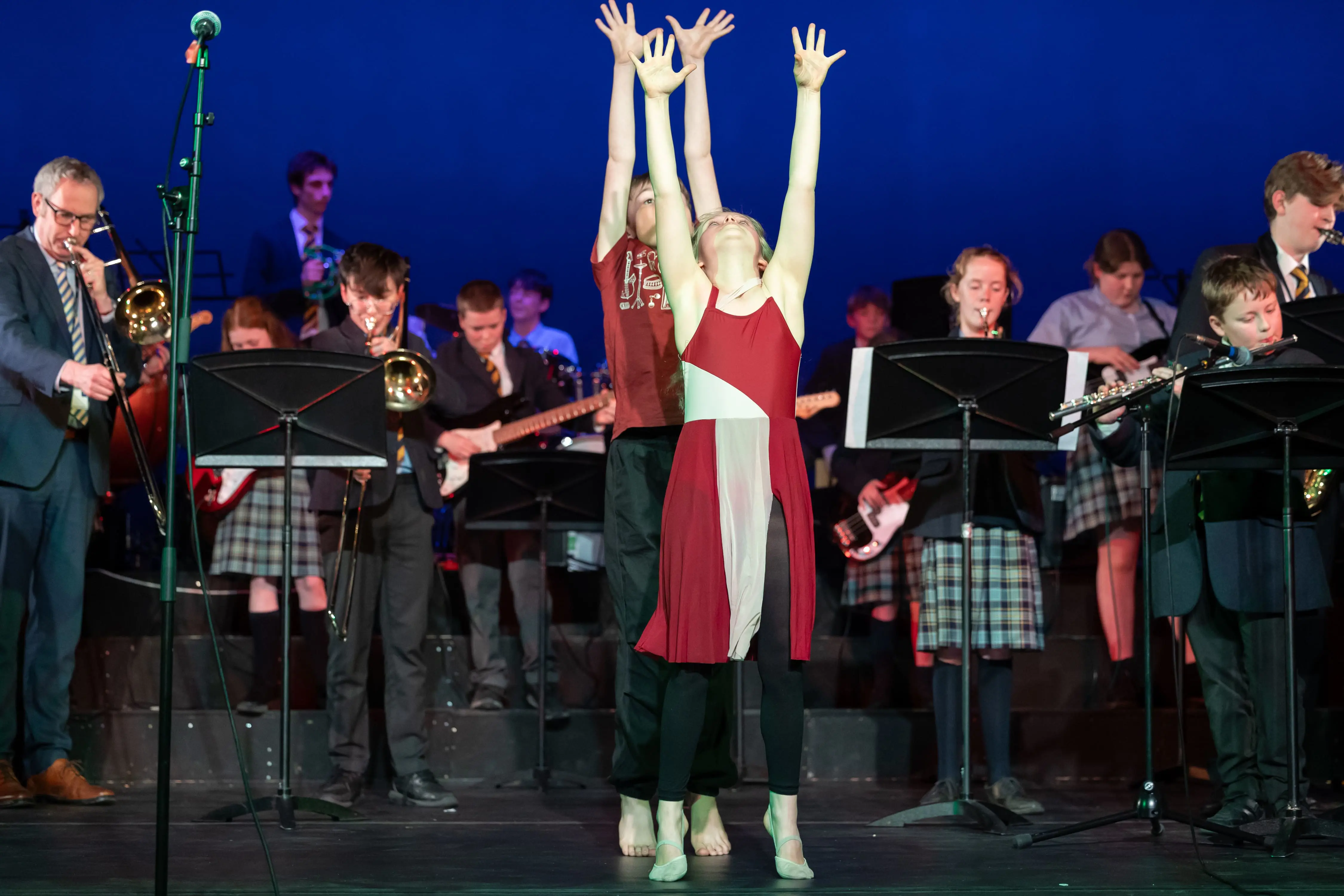 Girl singing