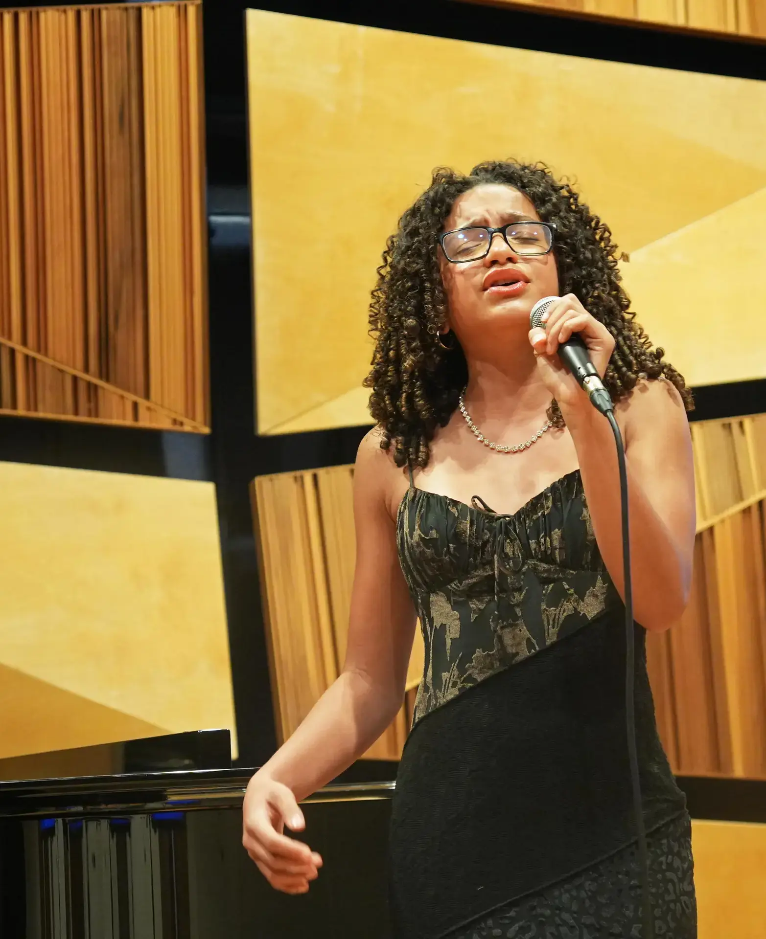 Girl singing
