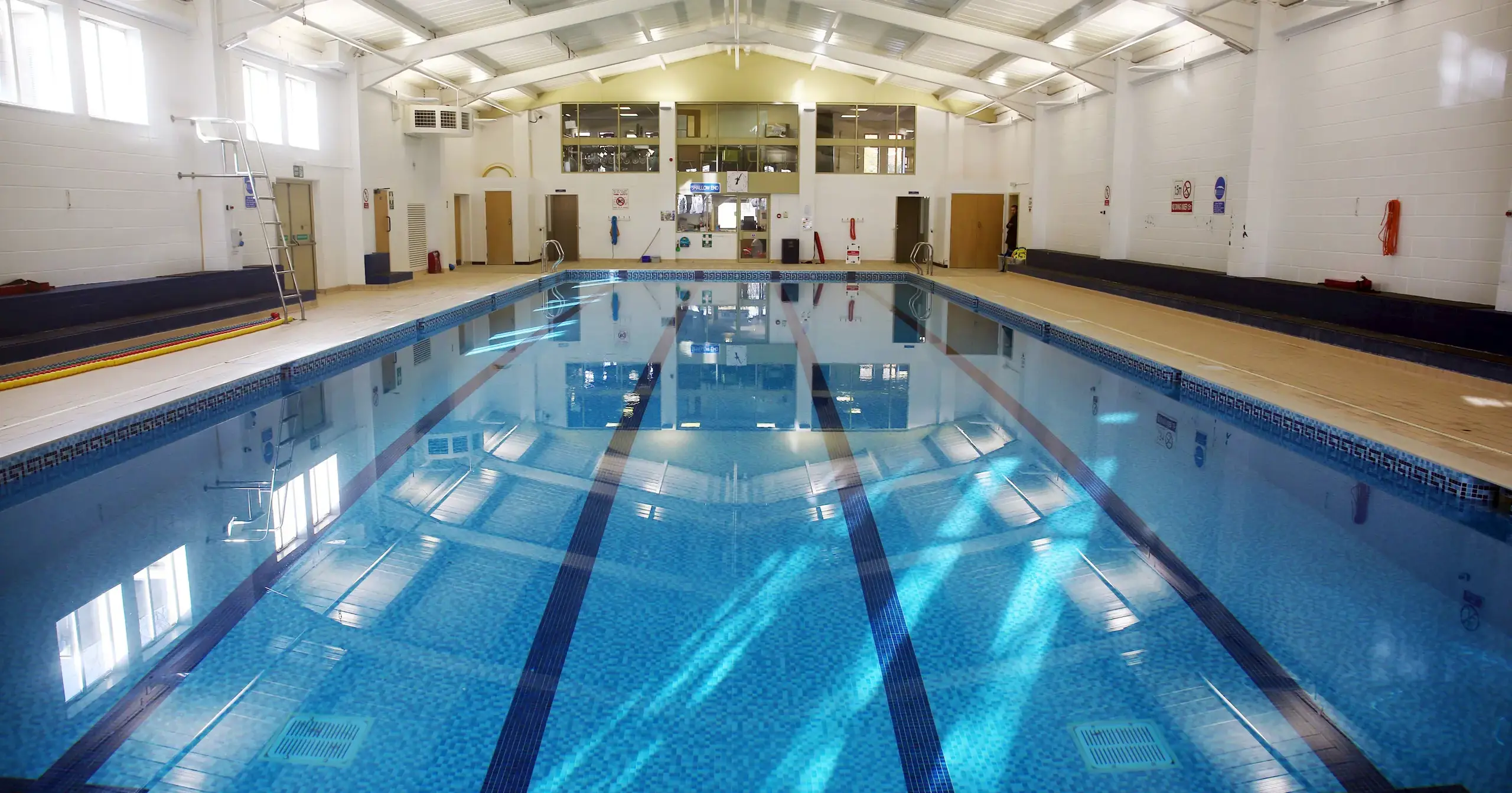 Monkton School swimming pool.