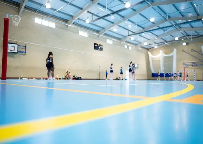 Monkton School sports hall.