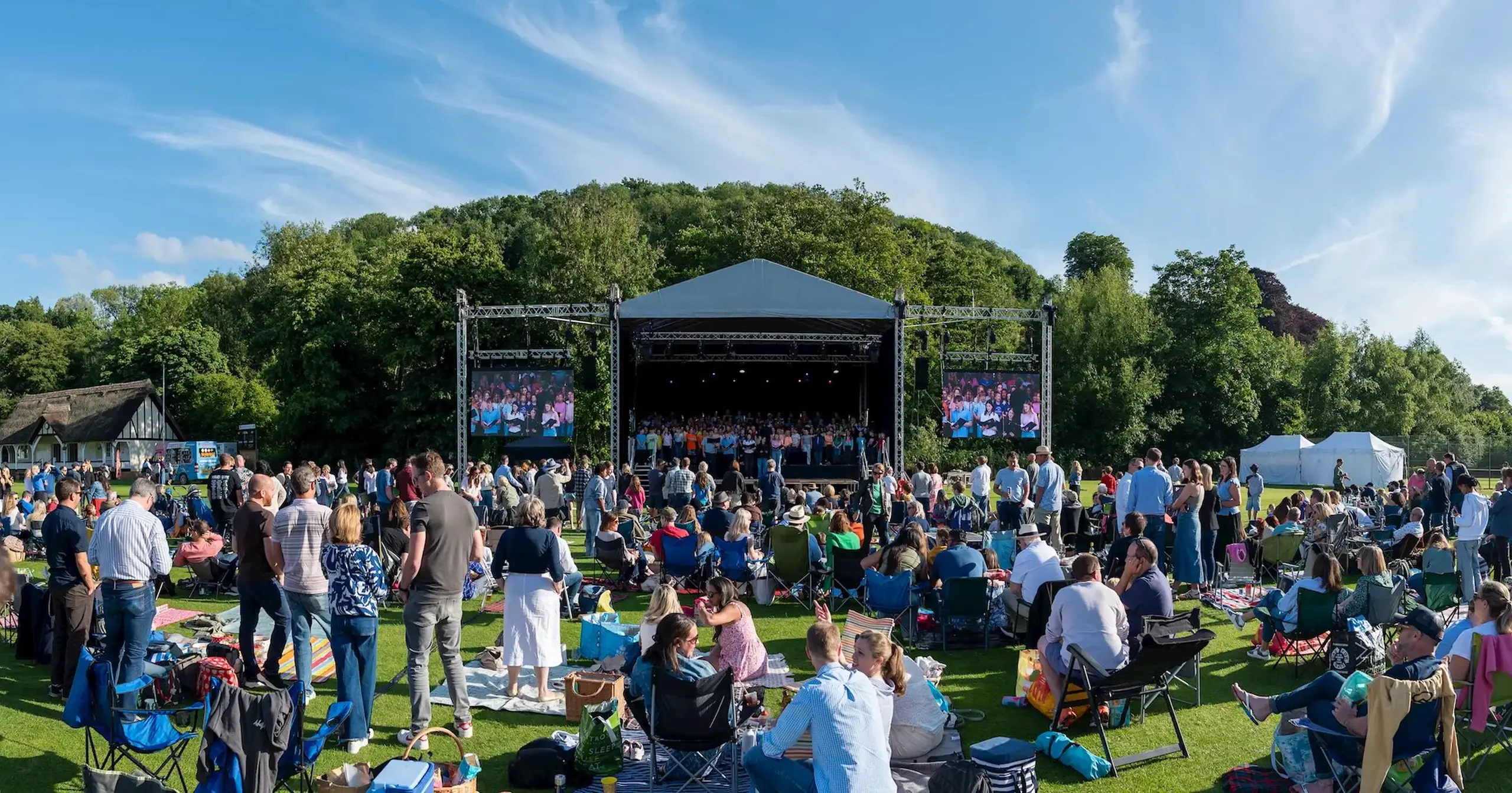Outdoor concert